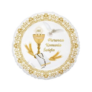 Balon foliowy Pierwsza Komunia Święta 18cal Godan (FG-OPKS)