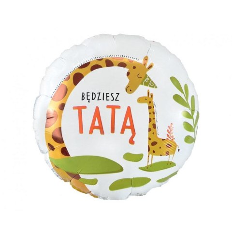 Balon foliowy będziesz tatą 18cal Godan (FG-OBTA)