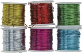 Drucik Craft-Fun Series florystyczny 6szt/0,3mmx3,6m kolor: mix 3,6 m Titanum