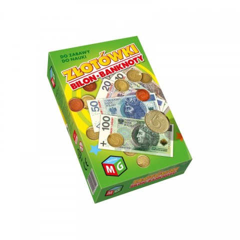 Gra edukacyjna ZŁOTÓWKI BILON I BANKNOTY Multigra
