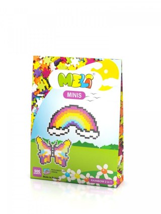 Klocki plastikowe Minis Rainbow 2w1 500 el. Meli (50331)
