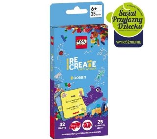 Książeczka edukacyjna LEGO® Recreate. Karty Wyzwań. Ocean Ameet (ACP 6605)