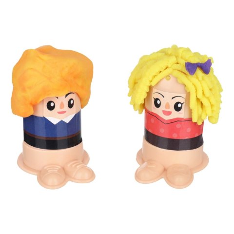 Masa plastyczna dla dzieci zestaw fryzjer mix Smily Play (SP83961)