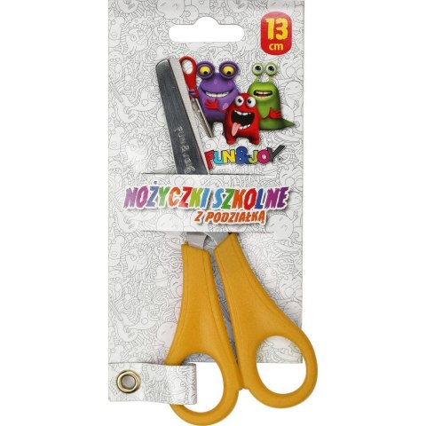 Nożyczki z podziałką 13cm Fun&Joy (FJS1002)