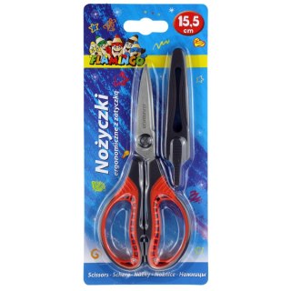 Nożyczki z zatyczką na ostrzu 14,5cm Flamingo (SH058.04XA)