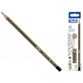 Ołówek trójkątny 4B Milan (071230512)