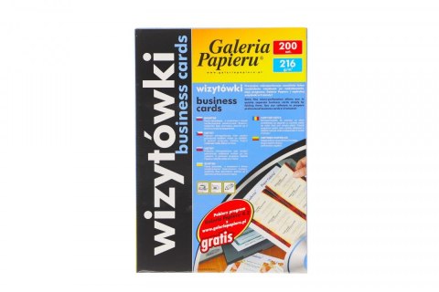 Papier ozdobny (wizytówkowy) Leonardo A4 Galeria Papieru