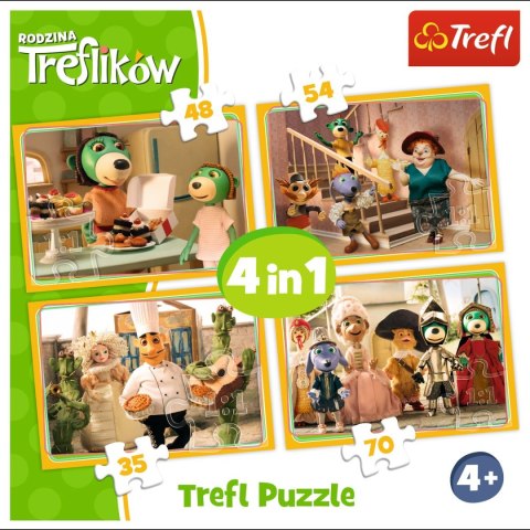 Puzzle 4w1 el. Trefl (34318)