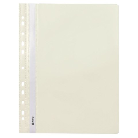Skoroszyt wpinany A4 biały polipropylen PP Bantex (400076706)