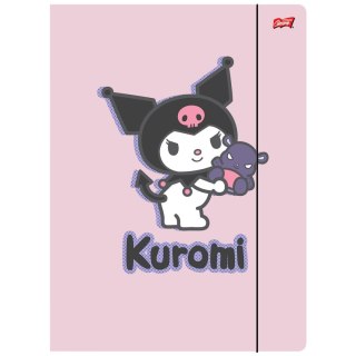 Teczka kartonowa na gumkę KUROMI A4 300g/m2 A4 mix 300g Unipap