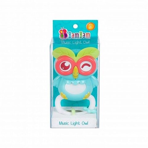 Zabawka dźwiękowa grająca sówka Bam Bam (453670)