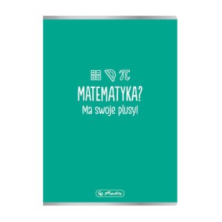 Zeszyt Matematyka 9577438 A5 60k. krata Herlitz (400197992)