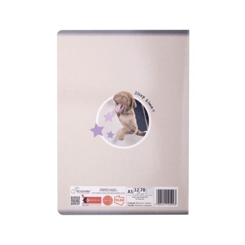Zeszyt the sweet pets A5 32k. krata Beniamin (5993)