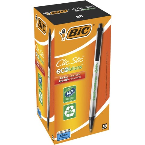 Długopis wkład czarny 1,0mm Bic (8806871)