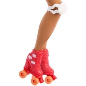 Lalka Dream Besties modowa Teresa na wrotkach + akcesoria [mm:] 290 Barbie (JFX98)