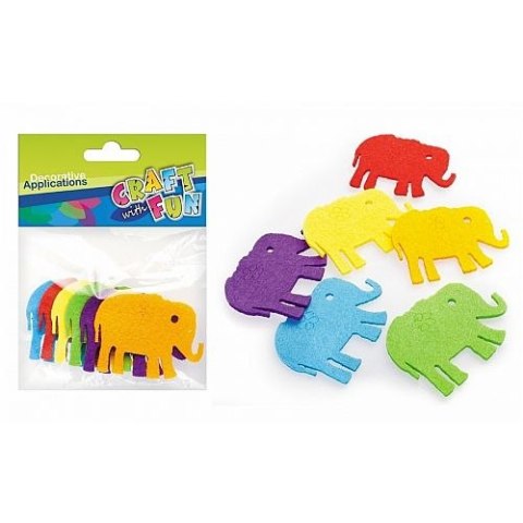 Ozdoba filcowa SŁOŃ Craft with Fun (339097)