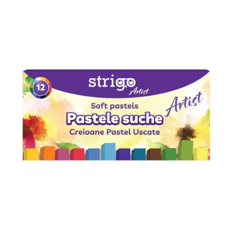 Pastele suche 12 kol 12 kol. Strigo (SSC397)