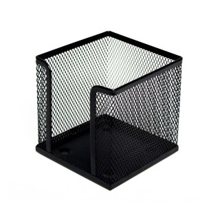 Przybornik na biurko czarny metal Tres (SPKOS/CZ)