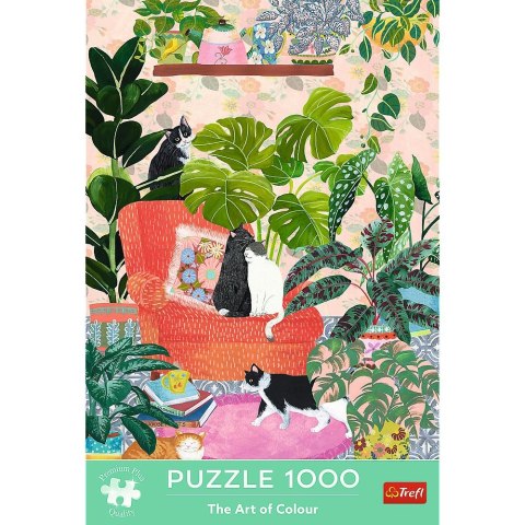 Puzzle The Art of Colour Premium Plus Nie ma to jak w domu 1000 el. Trefl (10892)
