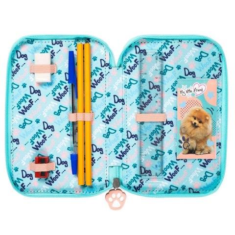 Saszetka FLUFFY DOG POTRÓJNY Z WYPOSAŻENIEM 5903235651502 mix St.Majewski