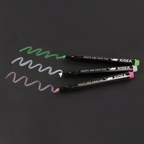 Tablica kredowa KIDART samoprzylepna czarnax2000 Kidea (ZTSKA)