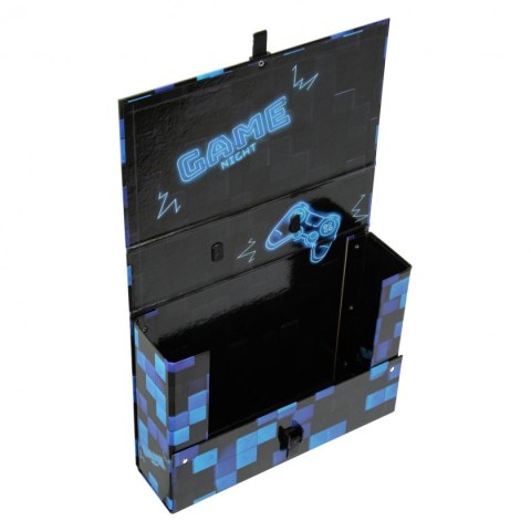 Teczka z szerokim grzbietem na zatrzask Pad A4 mix Starpak (559320)