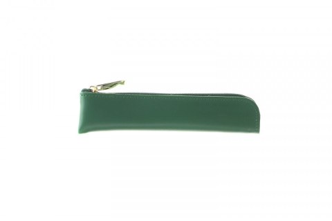 Etui na pióra zielony na 1 długopis 59042100838554 Zielony [mm:] 205x45 Antra