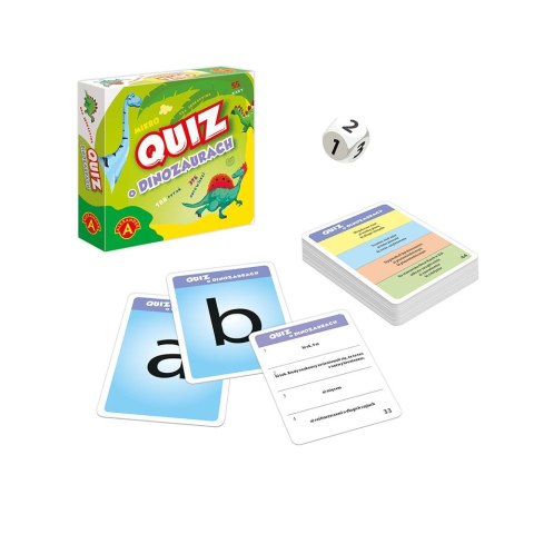 Gra edukacyjna QUIZ O DINOZAURACH Alexander