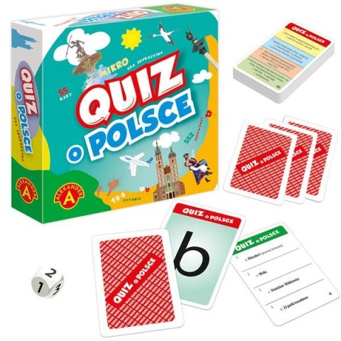 Gra edukacyjna QUIZ o Polsce Alexander (8645)