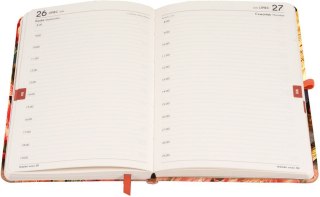 Kalendarz książkowy (terminarz) ZIELONY BOTANICAL DNS A5 Antra (2026)