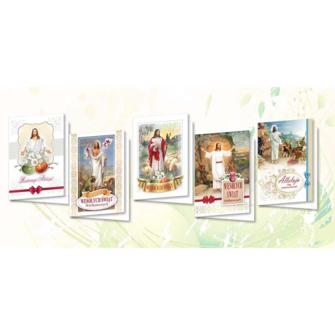 Kartka składana wielkanocna B6 Top Graphic