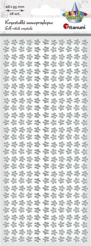 Kryształki Craft-Fun Series 308 szt białe Titanum (19TZ0308-5)