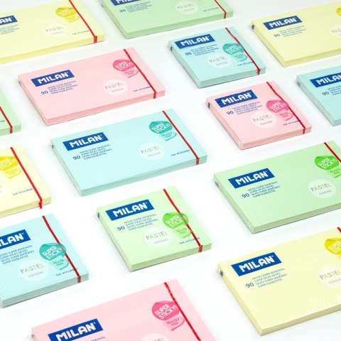 Notes samoprzylepny (karteczki) niebieski 90k [mm:] 8x76 Milan (41721P690)