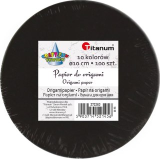 Origami Craft-Fun Series papier okrągły 10cm Titanum (D-16)