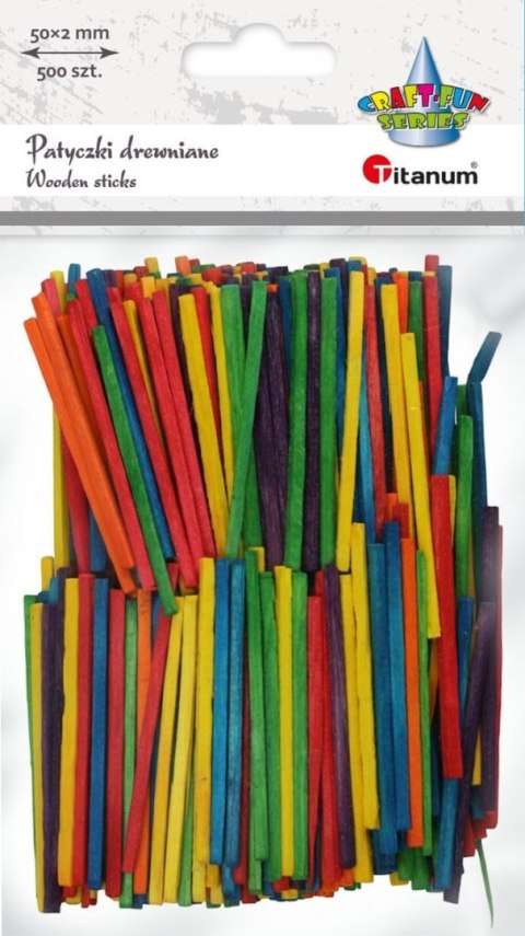 Ozdoba drewniana Craft-Fun Series patyczki Titanum (25LK0331-9)