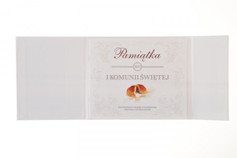 Pamiątka z komunii świętej Komunia składana duża komunia Merigraf (9788365430274)