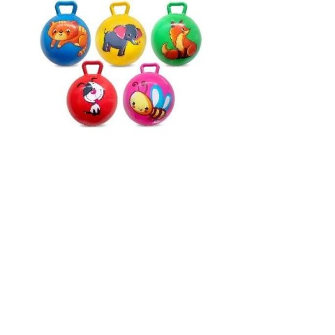 Piłka miękka PVC PCW z rączką i dzwonkiem Artyk (134470)