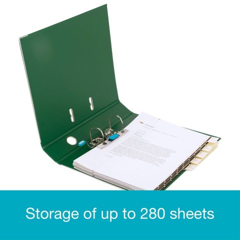 Segregator dźwigniowy 5 cm Pro+ A4 50mm zielony Elba (100202107)