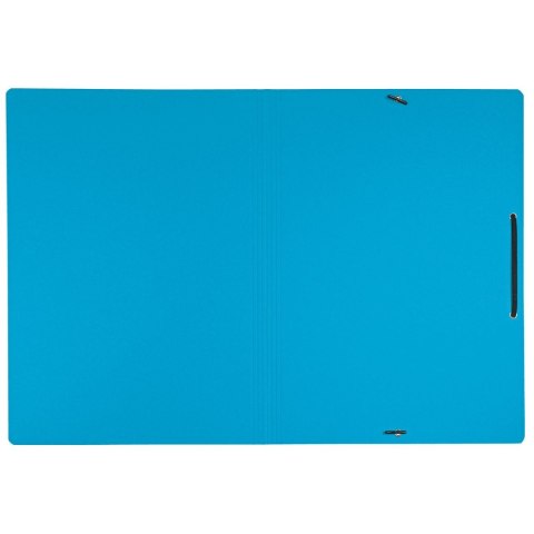 Teczka kartonowa na gumkę recycle A4 niebieska 430g Leitz (39080035)
