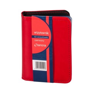 Wizytownik jednoklatkowy wizytownik czerwony Antra (40)