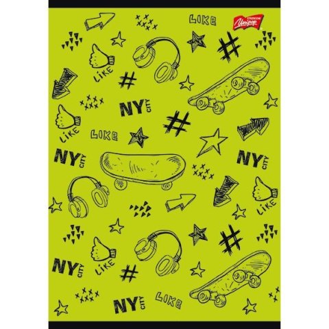 Zeszyt Slang A5 60k. krata Unipap