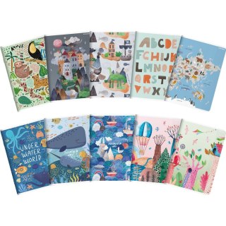 Zeszyt megamix A5 16k. 70g gładka Top 2000 (400158379)