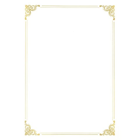 Dyplom gold A4 190g Galeria Papieru (210819)