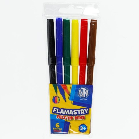 Flamaster 6 kol. Astra