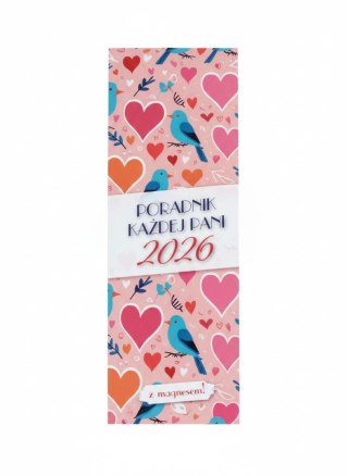 Kalendarz ścienny PANI DOMU Z MAGNESEM wieloplanszowe 100mm x 300mm Avanti (KKPM)