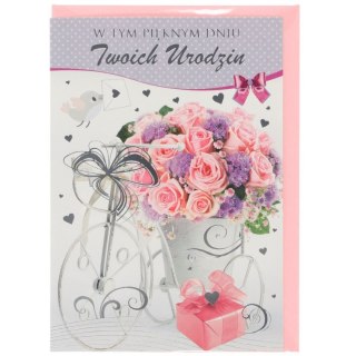 Kartka składana B6 Pol-mak