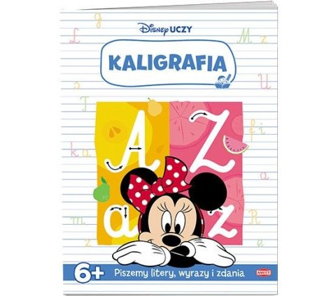 Książeczka edukacyjna Disney Uczy. Minnie. Kaligrafia Ameet (UKA 9302)