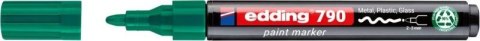 Marker olejowy PCR E-790 wkład zielony 2,0-3,0mm okrągła końcówka Edding (ED-790PCR004)