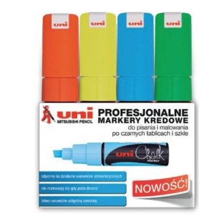 Marker suchościeralny POSCA wkład mix 8,0mm ścięta końcówka Uni