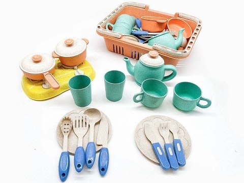 Naczynia w koszyku Adar (568860)